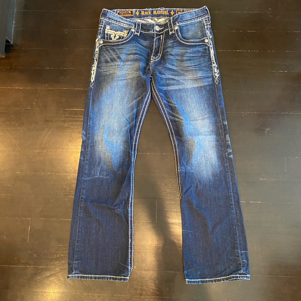 #1243 Rock Revival “Demetry” Jeans. Size 36